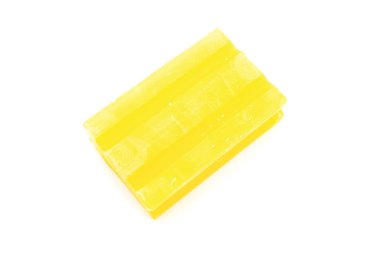 beyaz zemin üzerine sabun