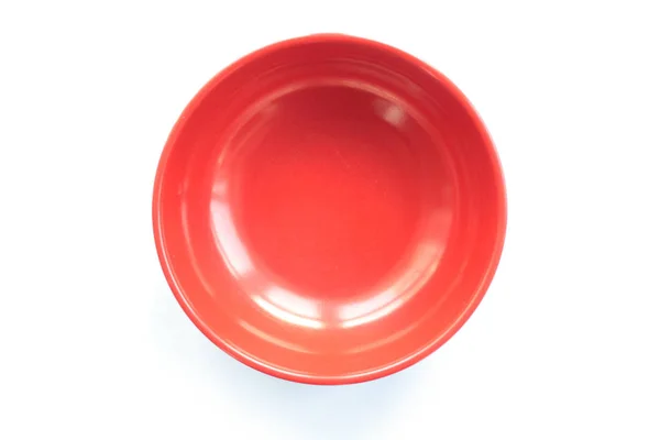 Plastic Bowl White Background — Stock Photo, Image