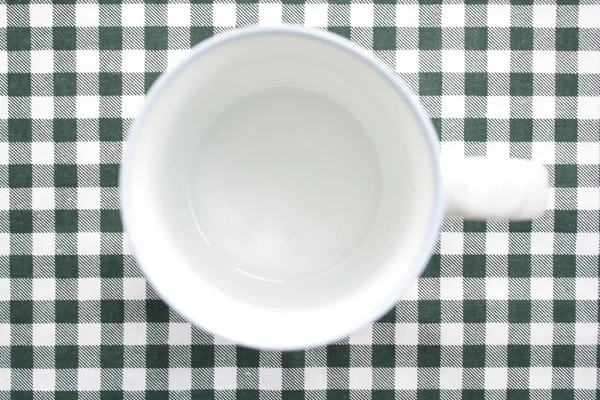 Closeup Empty Coffee Cup — Stock Photo, Image