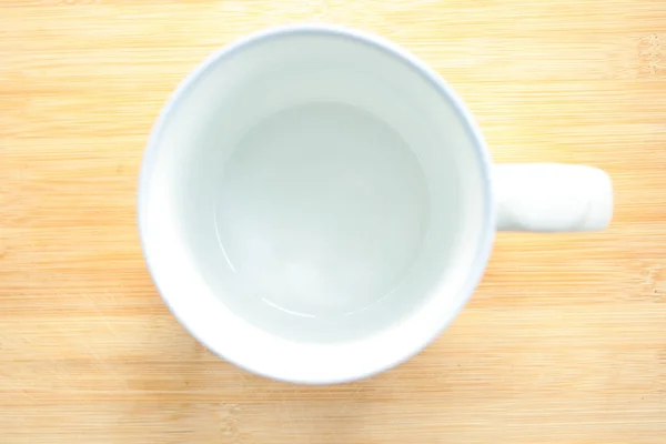 Primo Piano Tazza Caffè Vuota — Foto Stock