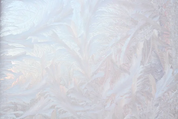 Frost Winterfenster — Stockfoto