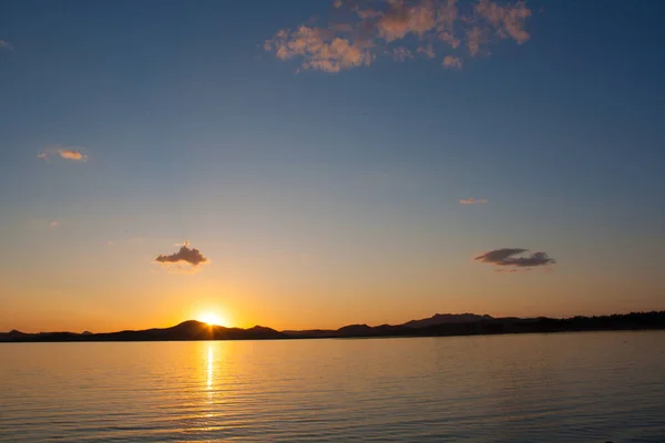 Sunset Lake — Stock Photo, Image