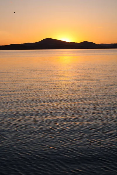 Sunset Lake — Stock Photo, Image