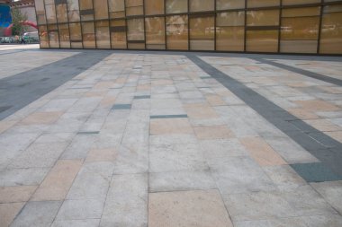 Renkli örgü kaldırım arka plan