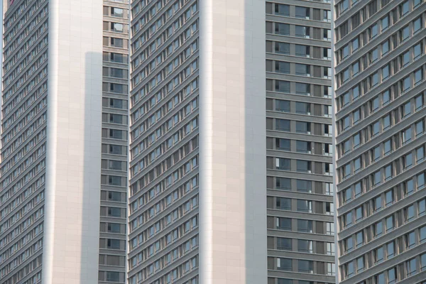 Hoogbouw Raam Aan Buitenkant — Stockfoto