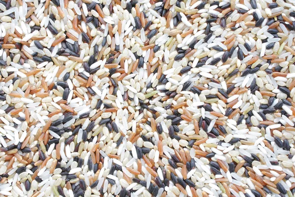 Mixed Rice Various Colors — Stock Photo, Image