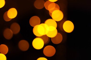 Dekoratif ışıklar closeup arka plan
