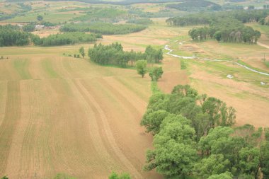 Dağlarda tarım arazileri