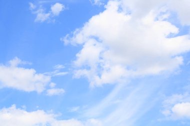 Gökyüzündeki bulutlar