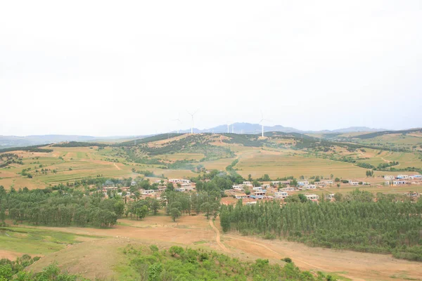 Dağlardaki Köy — Stok fotoğraf