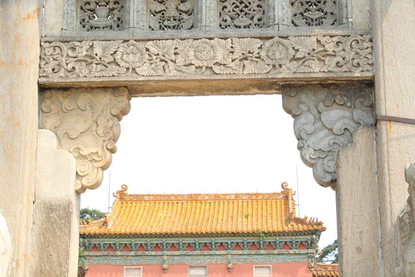 古建筑石拱门 — 图库照片