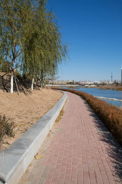 Paseo Lateral Parque — Foto de Stock