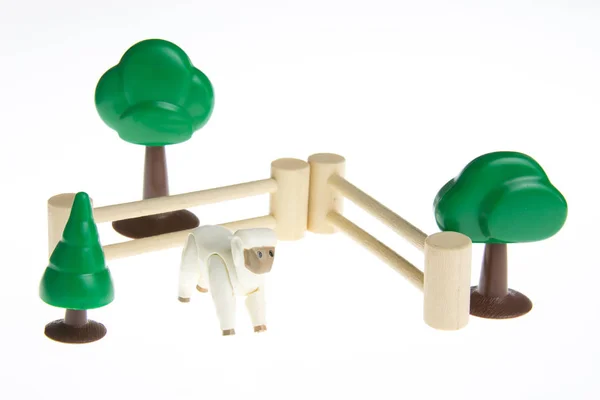 Plastic Toy Farm Animals — Stock Photo, Image