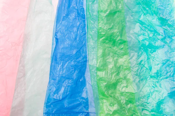 Colorful Plastic Bag Background — Stock Photo, Image