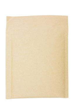 Kraft kese kağıdı yakın plan.