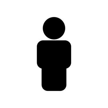 İnsanlar tüm vücut simgesi. Şablon vektörü tasarla