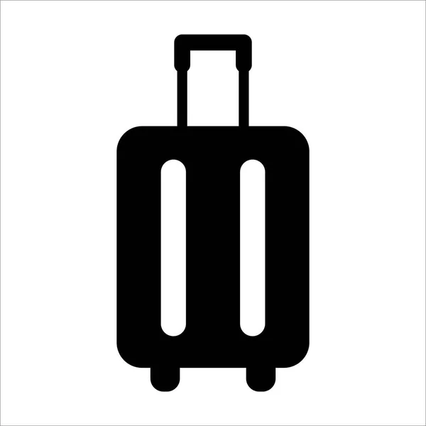 Icono Bolsa Viaje Diseño Plantilla Vector — Vector de stock