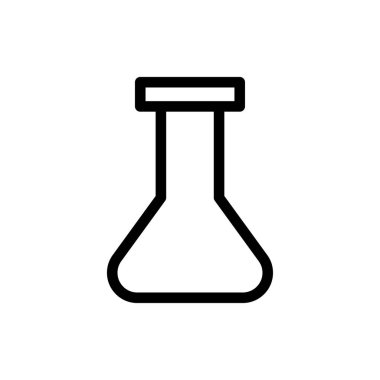 Kimyasal reaksiyon çizgisi ikonu. Şablon vektörü tasarla