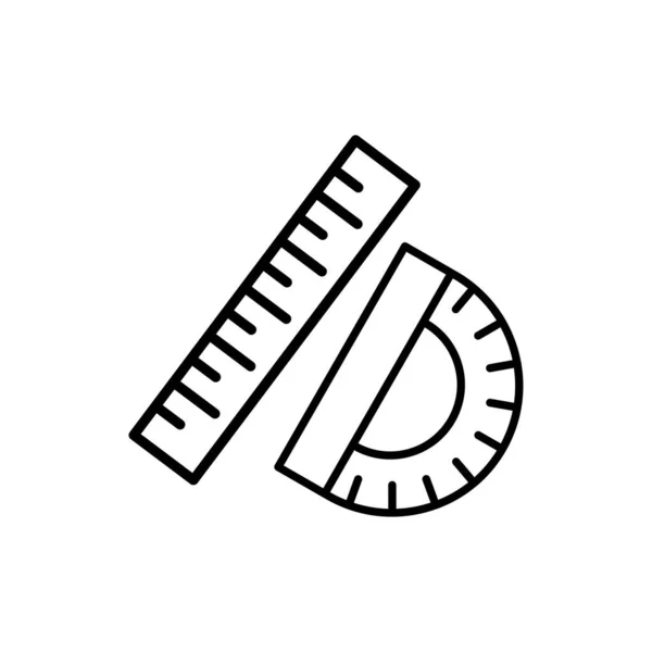 Lineal Symbol Designschablonen Vektor — Stockvektor