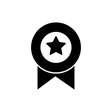 Madalya ikonu, şampiyon ikonu. Şablon vektörü tasarla