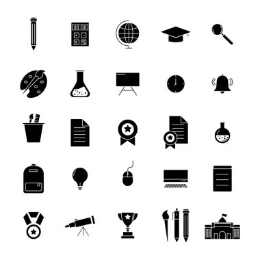 Eğitim ikonu. Şablon vektörü tasarla