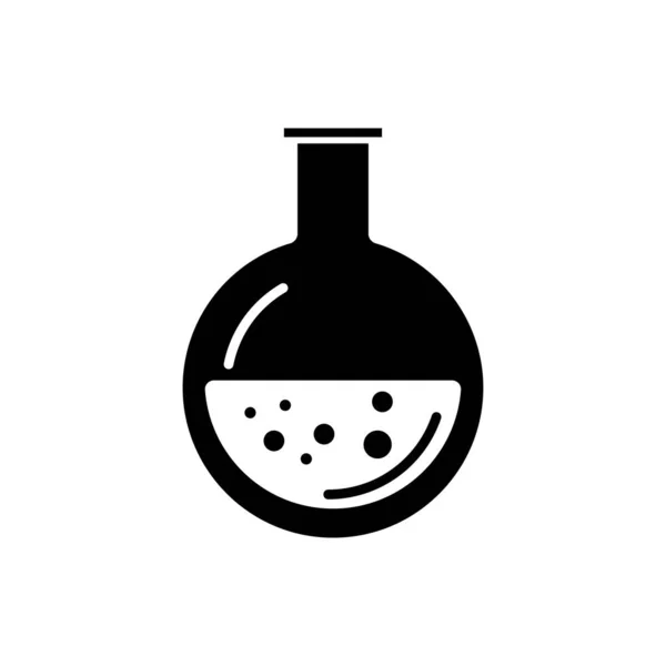 Ícone Química Ícone Para Educação Modelo Vetor —  Vetores de Stock