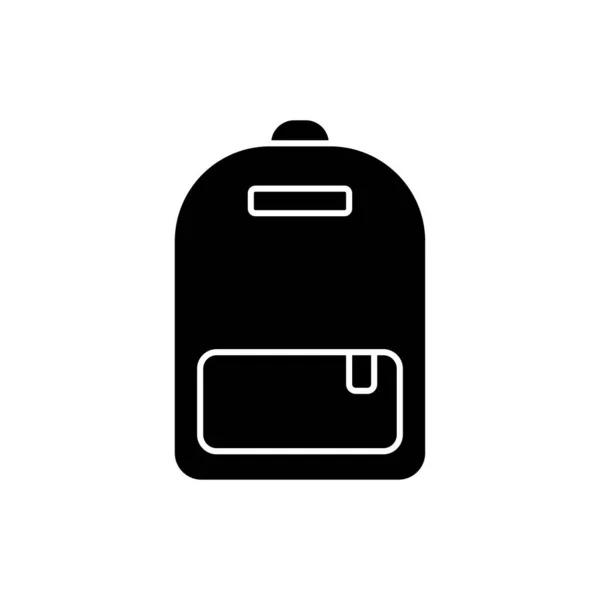 Schultaschen Symbol Symbol Für Bildung Designschablonen Vektor — Stockvektor