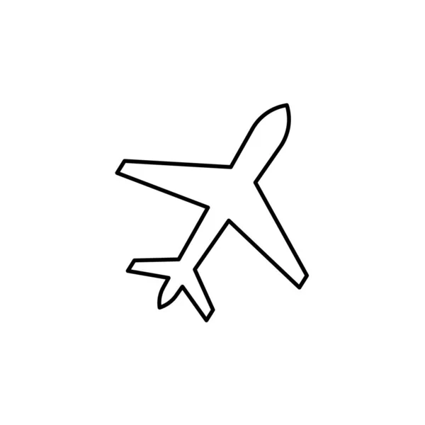 Symbolbild Fluglinie Designschablonen Vektor — Stockvektor