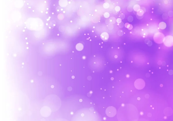 Luz Desfocada Reflexões Roxo Bokeh Background Purple Luzes Brilho — Fotografia de Stock