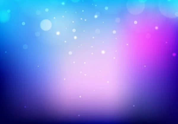 抽象紫罗兰色和蓝色 Bokeh 光背景 — 图库照片