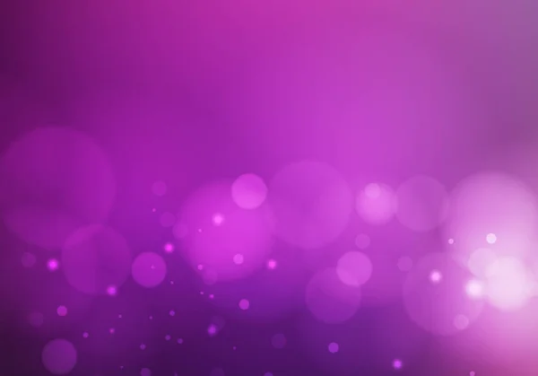 Lumières Paillettes Violettes Avec Fond Flou Bokeh — Photo