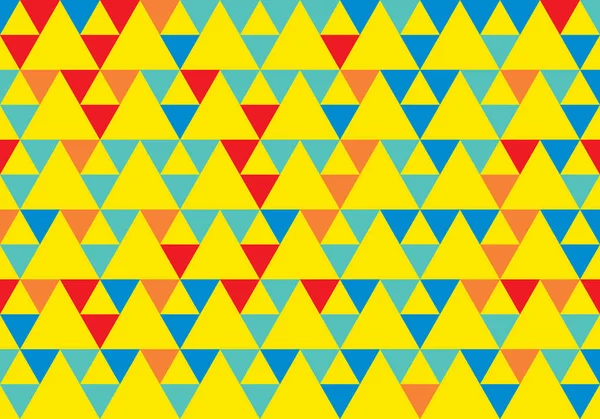 Fundo Padrão Triângulo Colorido Padrão Mosaico Fundo Abstrato — Fotografia de Stock