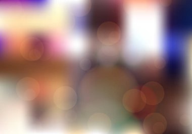 Mavi bokeh arka plan, soyut backgroung.