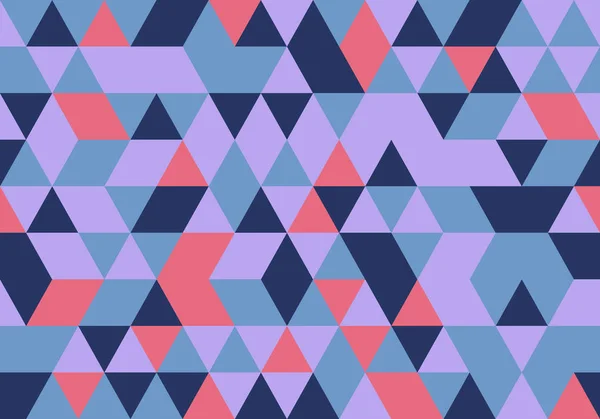 レトロな三角形パターン背景 モザイク パターンの抽象的な背景 — ストック写真