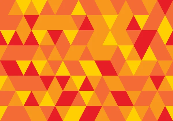 Orange Abstract Triangle Background Colorful Mosaic Pattern — Stock Photo, Image