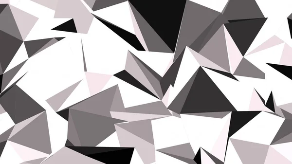 Weißer Abstrakter Geometrischer Rumpeldreieck Hintergrund Geometrischer Hintergrund Polygonhintergrund — Stockfoto