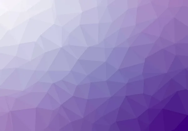 Violet purple polygonal illustration, som består av trianglar — Stockfoto