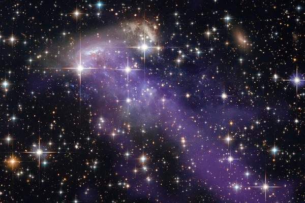 宇宙の星場星雲とガスの混雑。要素 — ストック写真