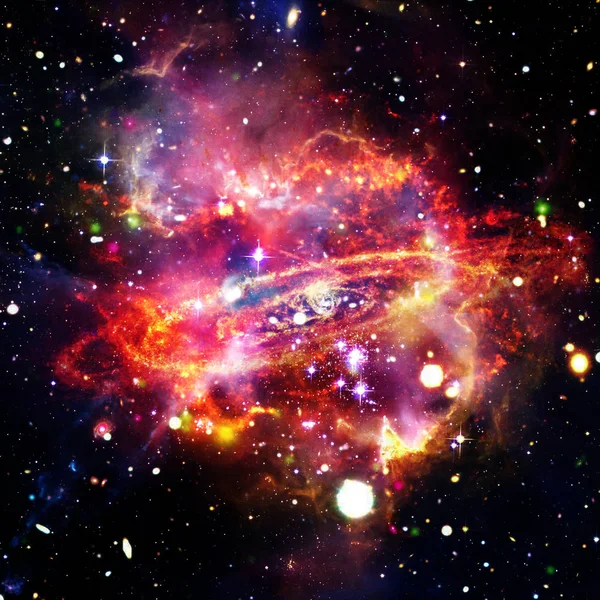 Fantastisk Galaxy View och stjärnor. Elementen i denna bild enk — Stockfoto