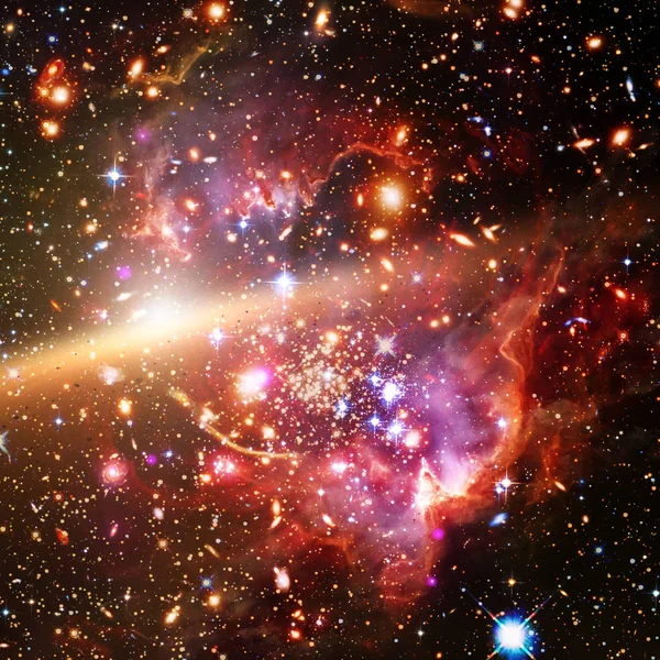 Galaxy. Elemeit a kép által szolgáltatott NASA. — Stock Fotó