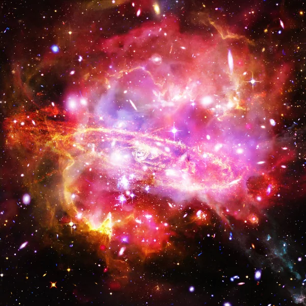 Εκπληκτική θέα του γαλαξία και αστέρια. Τα στοιχεία αυτής της εικόνας Furnis — Φωτογραφία Αρχείου