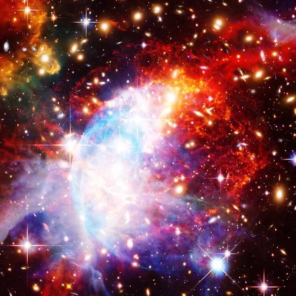 Galaktyk. Elementy tego obrazu dostarczone przez NASA. — Zdjęcie stockowe