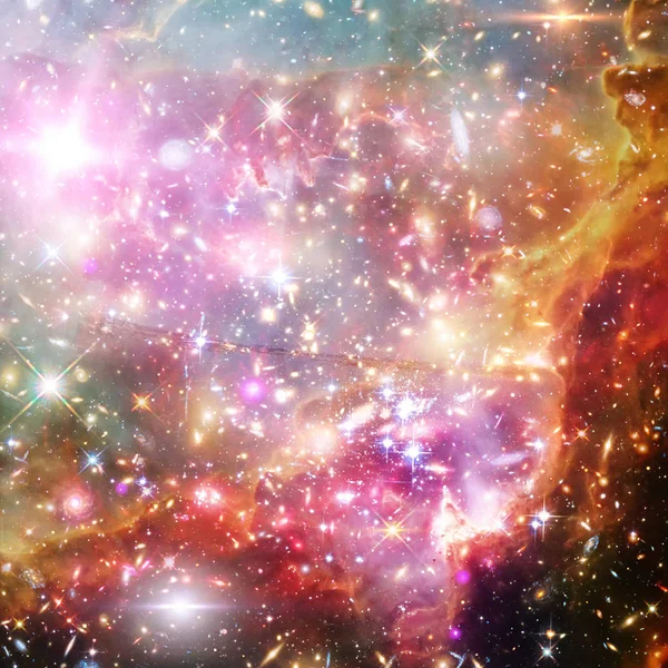 星系、星云和气体此图像的元素由 — 图库照片