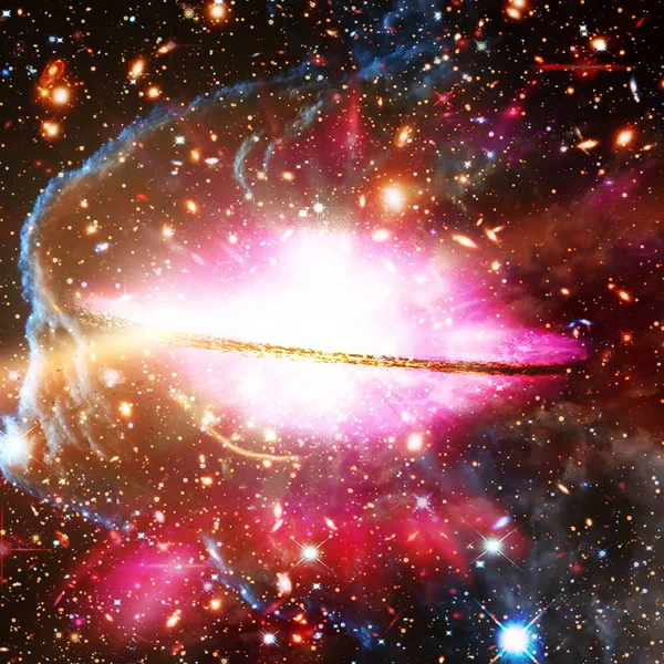 Galaxy. De elementen van deze afbeelding ingericht door NASA. — Stockfoto