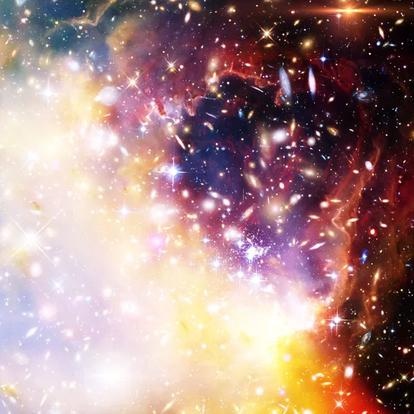 Galaxy, köd és a gáz. Elemeit a kép által szolgáltatott — Stock Fotó