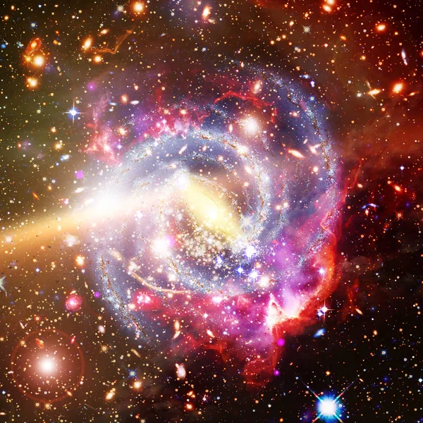 Galaxie. die elemente dieses bildes von nasa. — Stockfoto