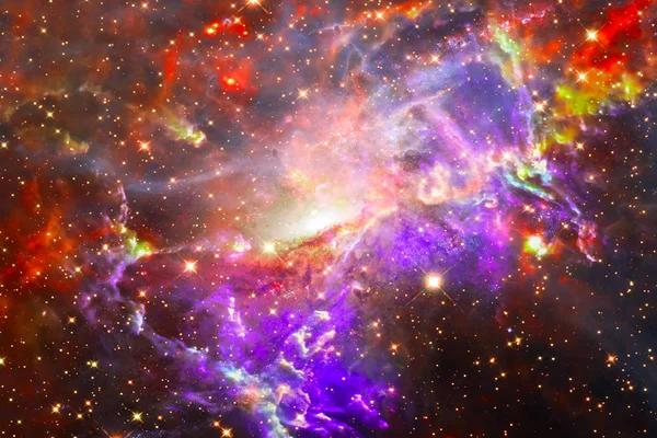 Vackra galaxen. Nebulosor och stjärnor. Elementen i den här bilden — Stockfoto