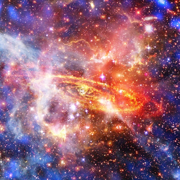 Galaxie a hvězdy. Prvky této image, které poskytl NASA. — Stock fotografie