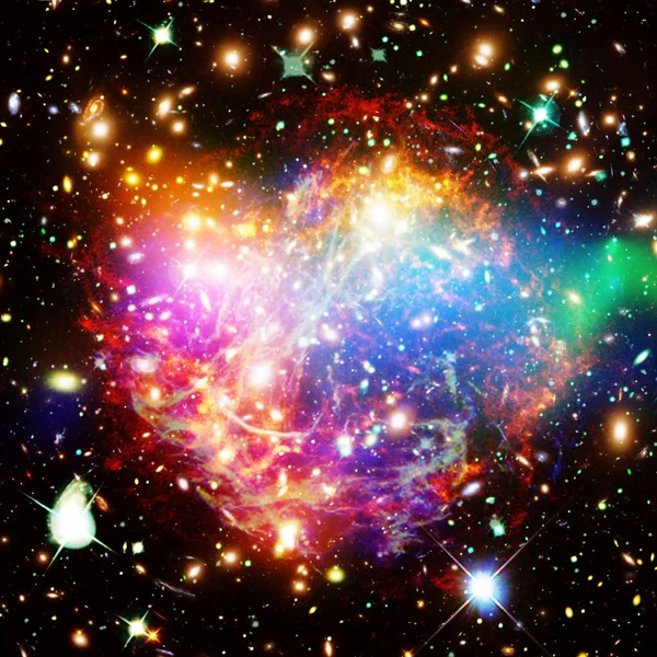 Γαλαξίες. Τα στοιχεία αυτής της εικόνας που διαθέτει η NASA. — Φωτογραφία Αρχείου