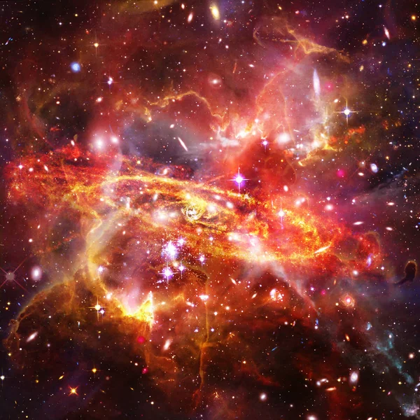 Γαλαξίας και αστέρια. Τα στοιχεία αυτής της εικόνας που διαθέτει η NASA. — Φωτογραφία Αρχείου